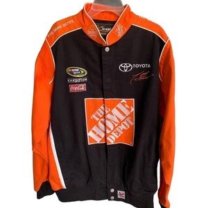 Vintage Home Depot Tony Stewart Nascar Racing Jacket Adult size XL Chase